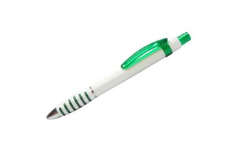 Bolígrafo Sammy - Blanco y Verde