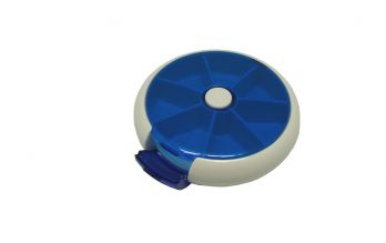 Pastillero Circular - Azul